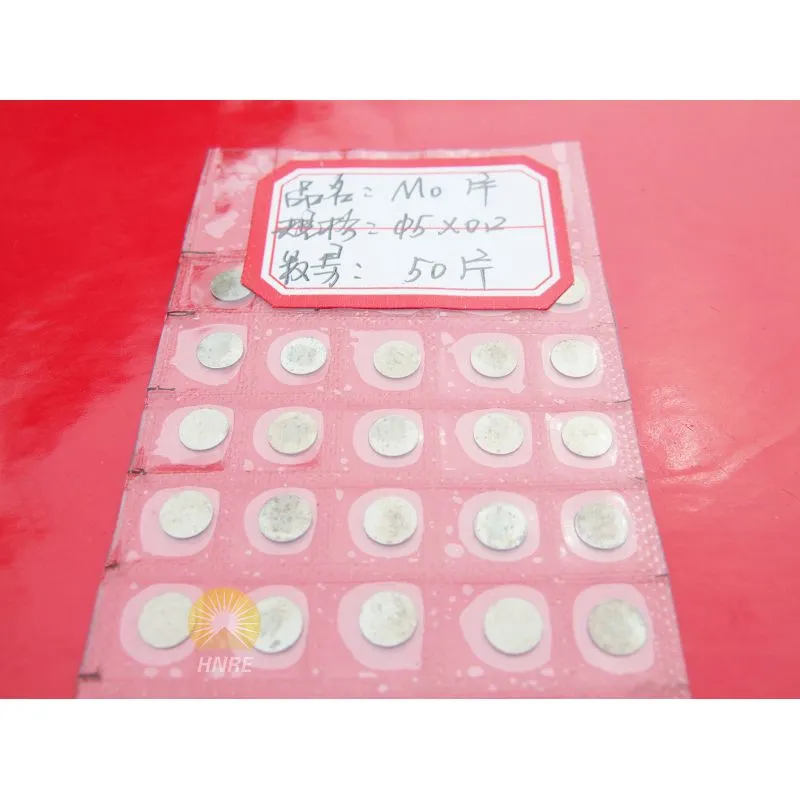 Mólýbdenpappír með miklum hreinleika